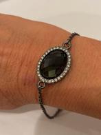 Astrelle Armband Zwart/Grijs Swarovski, Met kristal, Overige materialen, Zwart, Nieuw