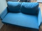 Ikea bank blauw, Huis en Inrichting, Banken | Bankstellen, Ophalen, Gebruikt, Tweepersoons, 150 tot 200 cm