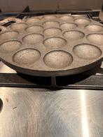 Poffertjespan Gietijzer Koopmans - Vintage!, Huis en Inrichting, Ophalen of Verzenden, Gebruikt, Gietijzer, Koekenpan of Braadpan