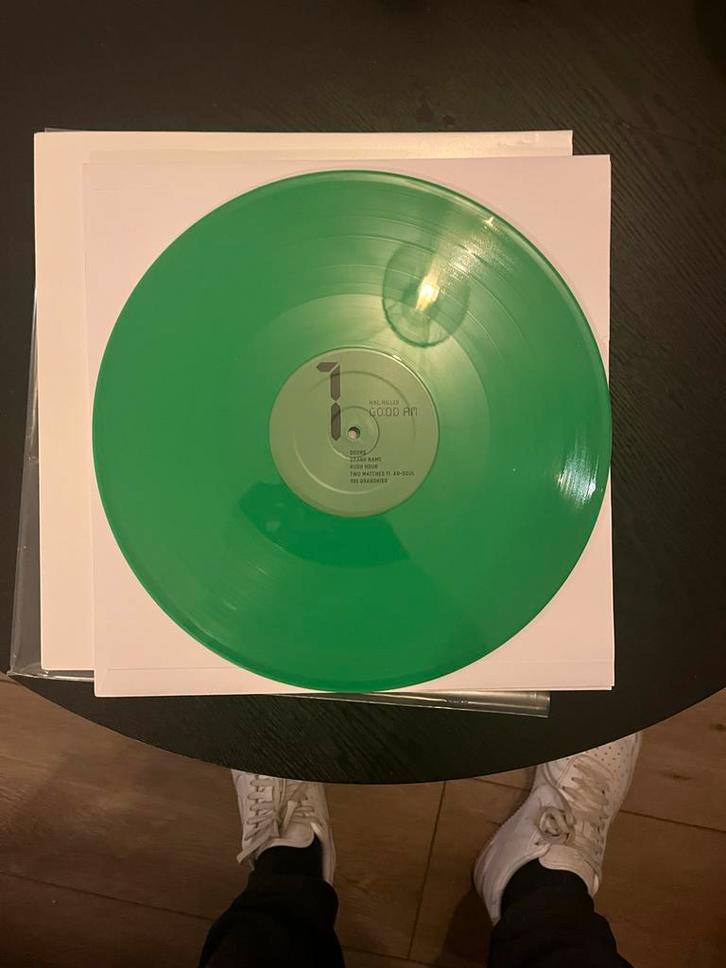 Mac Miller - GO:OD AM Green Vinyl Editie, Cd's en Dvd's, Vinyl | Pop, Zo goed als nieuw, 2000 tot heden, 12 inch, Ophalen of Verzenden