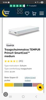 7 mnd oud 160x200 tempur Matras - Zo goed als nieuw!, Ophalen, Tweepersoons, Zo goed als nieuw, Matras