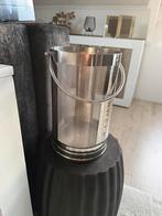 Groot riverdale zilveren windlicht zgan, Ophalen, Zo goed als nieuw, Overige materialen, Minder dan 25 cm