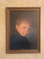 Bragolin - jongen met de traan met grote gouden lijst, Ophalen