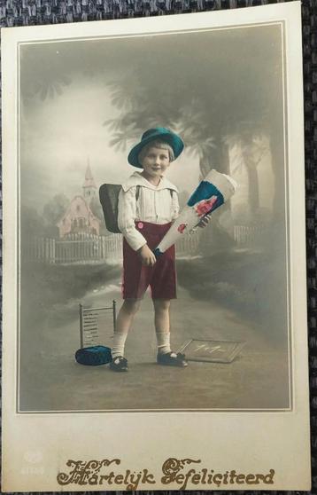 Antieke foto ansichtkaart 1923 beschikbaar voor biedingen