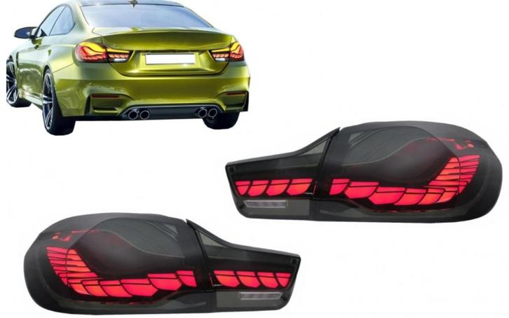 Achterlichten set SMOKE BMW 4 Serie F32 F33 F36 F82 F83 M4, Auto diversen, Auto-accessoires, Nieuw, Ophalen of Verzenden