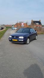 Volkswagen Golf 1.8 Cabriolet 66KW E2 1995 Blauw, Auto's, Voorwielaandrijving, Stof, Zwart, 4 cilinders