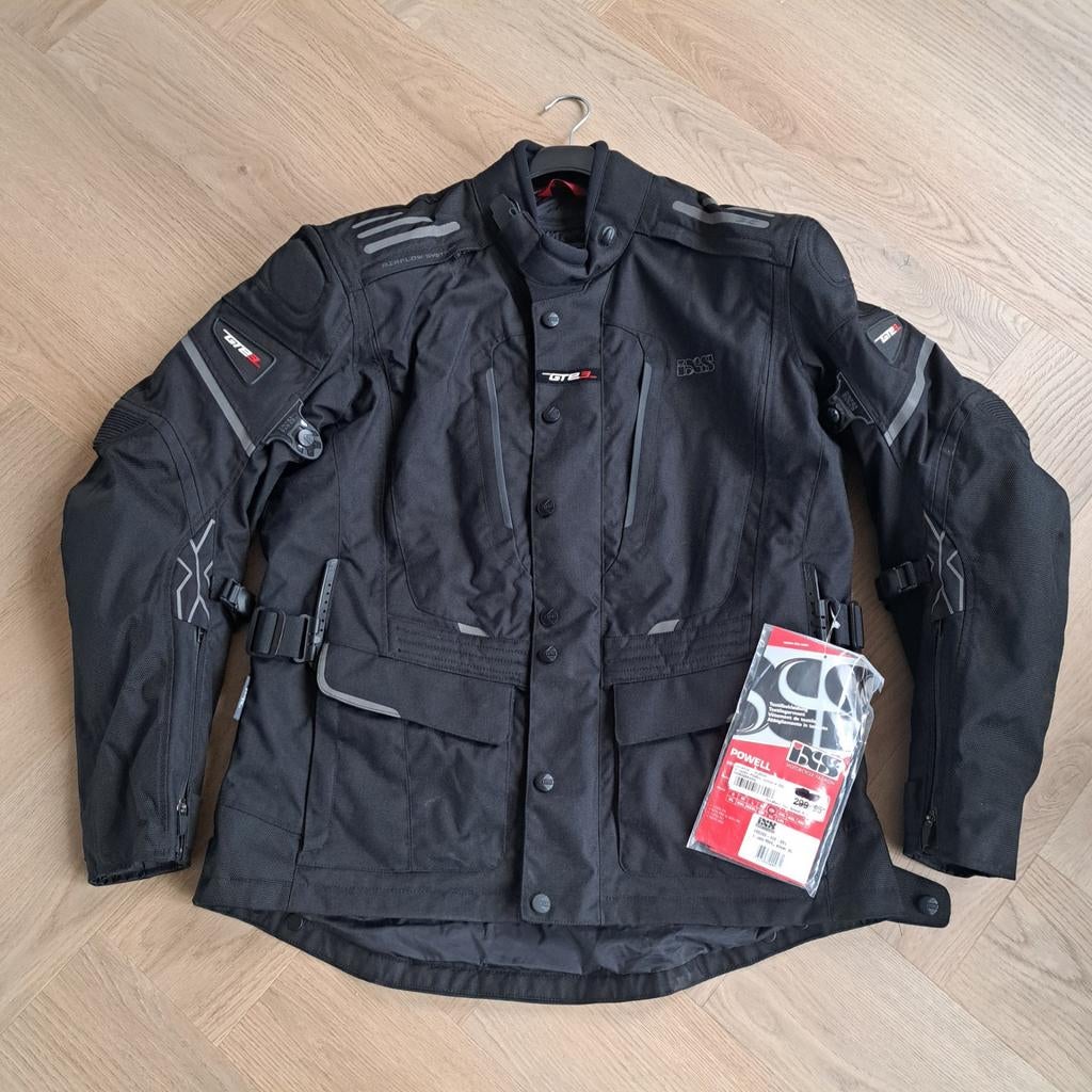 Ixs GTE3 textiel motorjas nieuw!, Motoren, Kleding | Motorkleding, Jas | textiel, Heren, Nieuw met kaartje, Ophalen of Verzenden