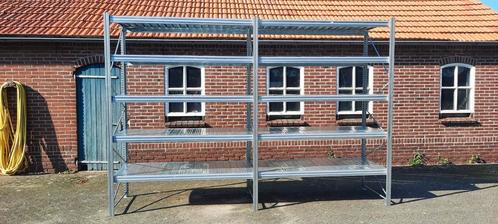 Metalsistem stelling 80cm diep/grootvakstelling zware ligger, Doe-het-zelf en Verbouw, Overige Doe-het-zelf en Verbouw, Gebruikt
