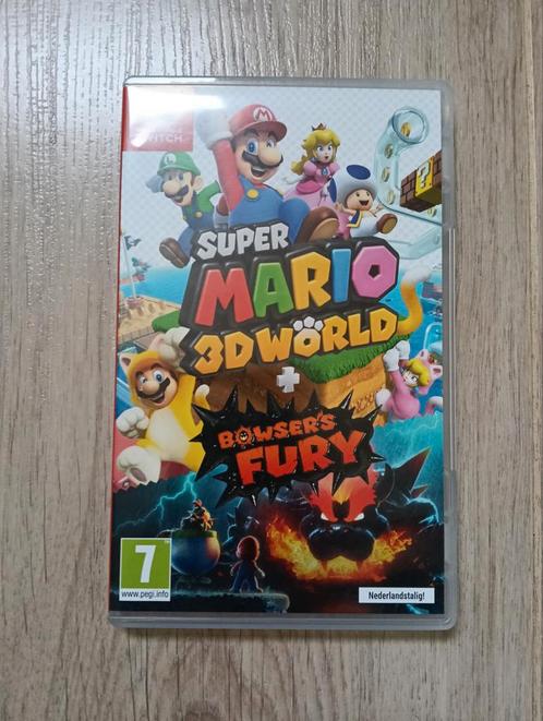 Super Mario 3D World + Bowser's Fury, Spelcomputers en Games, Games | Nintendo Switch, Zo goed als nieuw, Overige genres, 3 spelers of meer