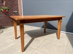 Eettafel blank eiken patiné, 4 persoons, Huis en Inrichting, Tafels | Eettafels, Ophalen, Gebruikt, 100 tot 150 cm, Eikenhout