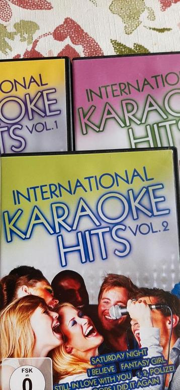 Karaoke dvd  international.