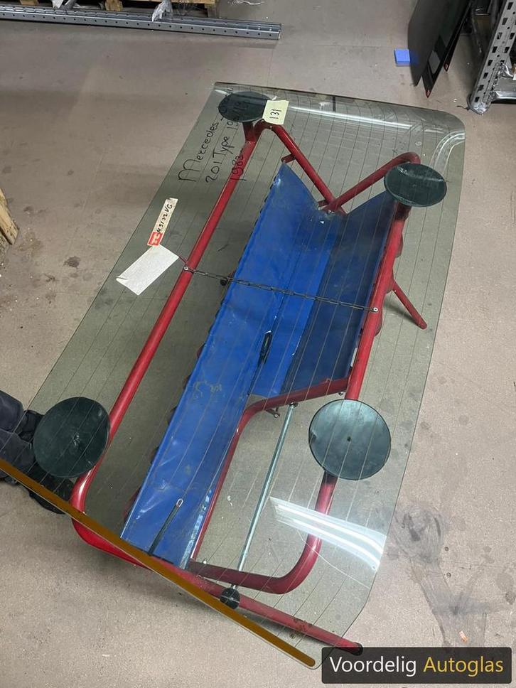 MERCEDES 190 CH.201 11/83 - 11/85 SED ACHTERRUIT GROEN VERWA, Auto-onderdelen, Ruiten en Toebehoren, Mercedes-Benz, Nieuw, Ophalen of Verzenden