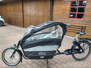 Gazelle Cabby met nieuw opgebouwde elektrische ondersteuning beschikbaar voor biedingen