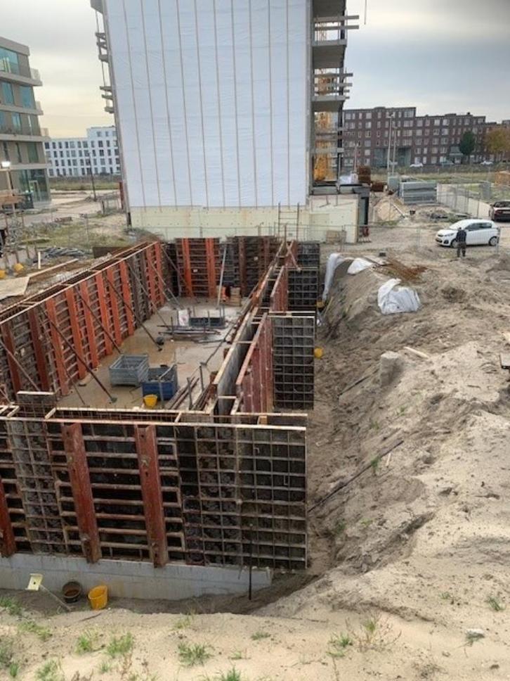 Verhuur betonbekisting voor fundering, wanden en zwembad., Doe-het-zelf en Verbouw, Overige Doe-het-zelf en Verbouw, Gebruikt