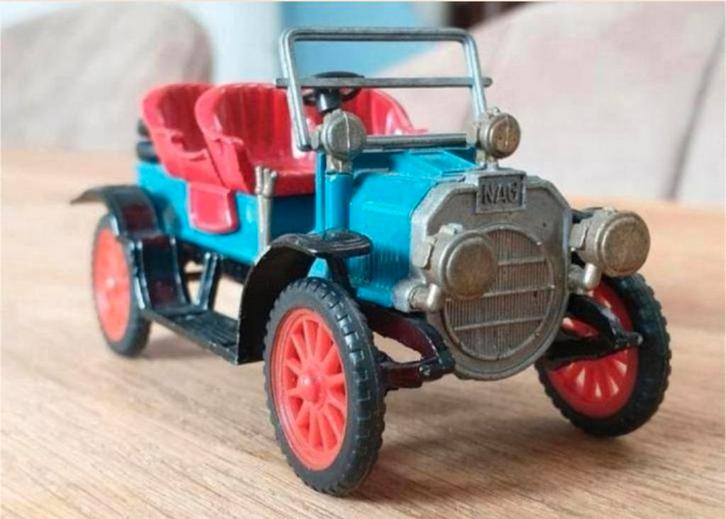 N. A. G. Phaeton uit 1904 van Ziss modell (made in Germany), Hobby en Vrije tijd, Modelauto's | 1:43, Zo goed als nieuw, Auto