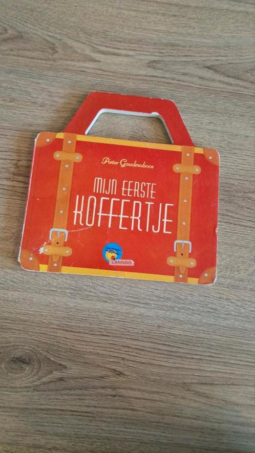 Pieter Gaudesaboos - Mijn eerste koffertje, Boeken, Kinderboeken | Baby's en Peuters, Zo goed als nieuw, Ophalen
