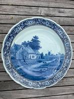 Delfts blauw bord, Antiek en Kunst, Ophalen of Verzenden