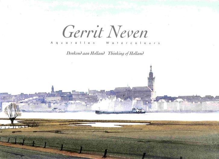 Denkend aan Holland = Thinking of Holland, Boeken, Kunst en Cultuur | Beeldend, Zo goed als nieuw, Schilder- en Tekenkunst, Verzenden
