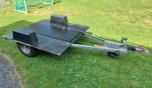 Oude vouwwagen + gegalvaniseerd en geremd onderstel, Auto diversen, Aanhangers en Bagagewagens, Gebruikt, Ophalen