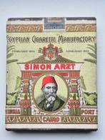 Simon Arzt Egyptian Cigarettes blik, Ophalen of Verzenden, Gebruikt, Overige