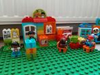 Duplo kleuterklas en heel veel blokken, Ophalen of Verzenden, Gebruikt, Duplo
