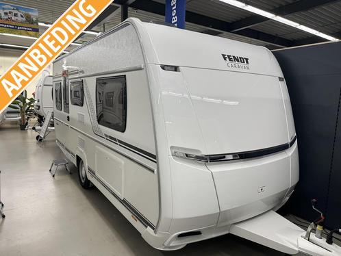 Fendt Bianco Selection 465 TG +1700KG+bedverbreding+AL-, Caravans en Kamperen, Caravans, Bedrijf, tot en met 4, 1000 - 1250 kg