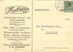 J.F. van Delden, Apeldoorn - 07.1932 - briefkaart, Ophalen of Verzenden, Briefkaart