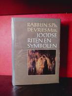 JOODSE RITEN EN SYMBOLEN - Rabbijn S. Ph. de Vries, Verzenden, Zo goed als nieuw, Christendom | Katholiek