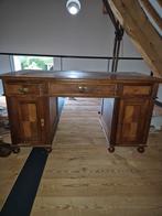 Antiek Engels Chesterfield Bureau, Huis en Inrichting, Bureaus, Ophalen of Verzenden, Gebruikt, Bureau