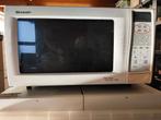 Magnetron combi Sharp Double Gril Hot Air draaischijf rekjes, Ophalen, Combimagnetron, Gebruikt, Draaiplateau