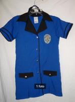 Leuk blauw/zwart POLITIE/POLICE jurkje (verzenden of ophalen, Ophalen, Gebruikt, 146 t/m 152, Meisje
