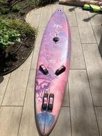 Windsurfplank, zeil en attributen, Watersport en Boten, Complete set, 5 tot 7 m², Met vin(nen), Gebruikt