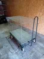 honden bench met trolly, Ophalen of Verzenden, Zo goed als nieuw, 75 tot 110 cm, Minder dan 65 cm