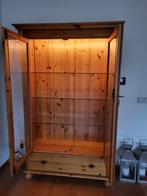 vitrinekast of boekenkast, Huis en Inrichting, Kasten | Vitrinekasten, Ophalen, 100 tot 150 cm, Glas, 150 tot 200 cm