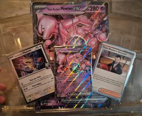 Pokemon Team Rocket's Mewtwo ex box, Hobby en Vrije tijd, Verzamelkaartspellen | Pokémon, Nieuw, Foil, Ophalen of Verzenden