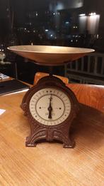 Vintage / antieke weegschaal, Keukenweegschaal, Ophalen of Verzenden, Gebruikt, Minder dan 10 kg