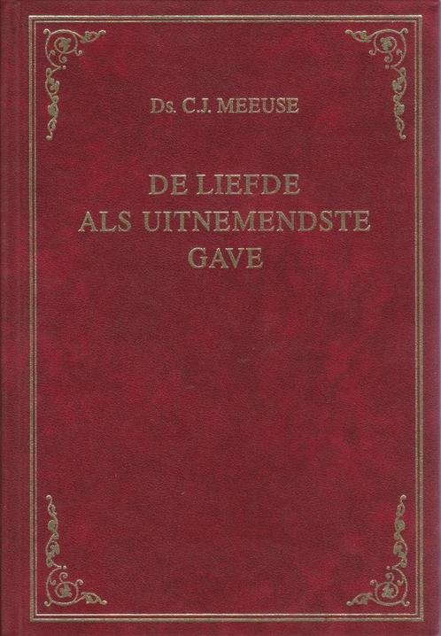 DS.C.J.MEEUSE - DE LIEFDE ALS UITNEMENDSTE GAVE, Boeken, Godsdienst en Theologie, Gelezen, Ophalen of Verzenden