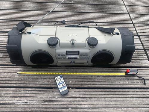 Jvc boombox ghettoblaster RV-B90 radio oldschool 1980 tape, Audio, Tv en Foto, Radio's, Ophalen of Verzenden