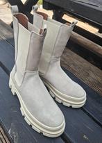 Dwrs label licht beige laarzen suède maat 38 nieuw hamm, DWRS, Beige, Lage of Enkellaarzen, Nieuw