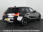 BMW 1-serie 118d High Executive Automaat | Navigatie | Leder, Auto's, BMW, Achterwielaandrijving, 150 pk, Zwart, Bedrijf