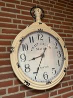 Vintage Wandklok Grand Central Station, Ophalen, Zo goed als nieuw, Analoog, Wandklok