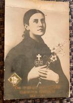 Bidprentje met relikwie Gemma Galgani, Ophalen of Verzenden