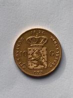 Gouden tientje, Postzegels en Munten, Munten | Nederland, Ophalen of Verzenden, Koning Willem III, 10 gulden
