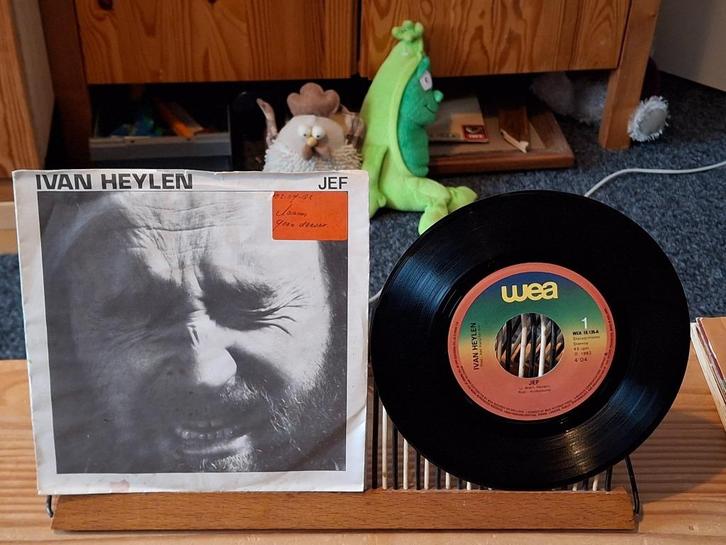 Ivan Heylen-Jef(E30) 1 euro vaste prijs, Cd's en Dvd's, Vinyl Singles, Zo goed als nieuw, Single, Nederlandstalig, 7 inch, Ophalen of Verzenden