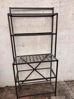 Metalen rek plantenrek leuk voor op balkon, Ophalen, Zo goed als nieuw