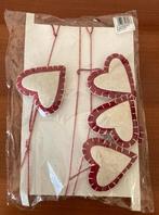 Villeroy en Boch Christmas Bakery Kerst slinger vilten hart, Ophalen of Verzenden, Zo goed als nieuw, Versiering, Kerst of Sinterklaas