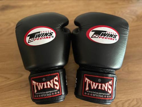 Twins Special Bokshandschoenen 16oz – Echt Leer – NIEUWSTAAT, Sport en Fitness, Vechtsporten en Zelfverdediging, Zo goed als nieuw
