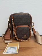 Michael Kors Elliot Sm Ns Utility Crossbody Brown, Ophalen of Verzenden, Zo goed als nieuw, Bruin