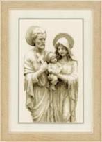 borduurpakket  Jozef, Maria met kind, Ophalen of Verzenden, Nieuw, Handborduren, Borduurpakket