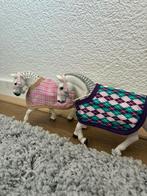 Schleich paarden met deken en halster, Ophalen of Verzenden, Zo goed als nieuw